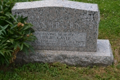 Philip Gayle Washburn, English Cemetery, English, Kentucky. James was the son of GIlbert Clarence Washburn