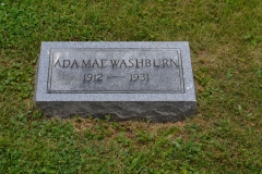 Ada Mae Washburn, English Cemetery, English, Kentucky. Ada was the daughter of George Alvin Washburn