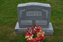 Kirby and Emma (Washburn) Smith, English Cemetery, English, Kentucky. Emma was the daughter of Samuel Washburn