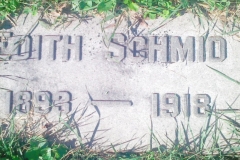 Edith (Washburn) Schmid, daughter of James Wesley Washburn, Spring Grove Cemetery, Cincinnati, Ohio