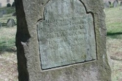 Samuel Washburn 1652-1720 First Cemetery, Bridgewater, Plymouth Co., MA, son of John Washburn and Elizabeth Mitchell